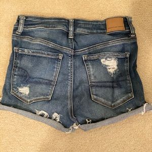 American Eagle Next Level Stretch Ripped Shorts